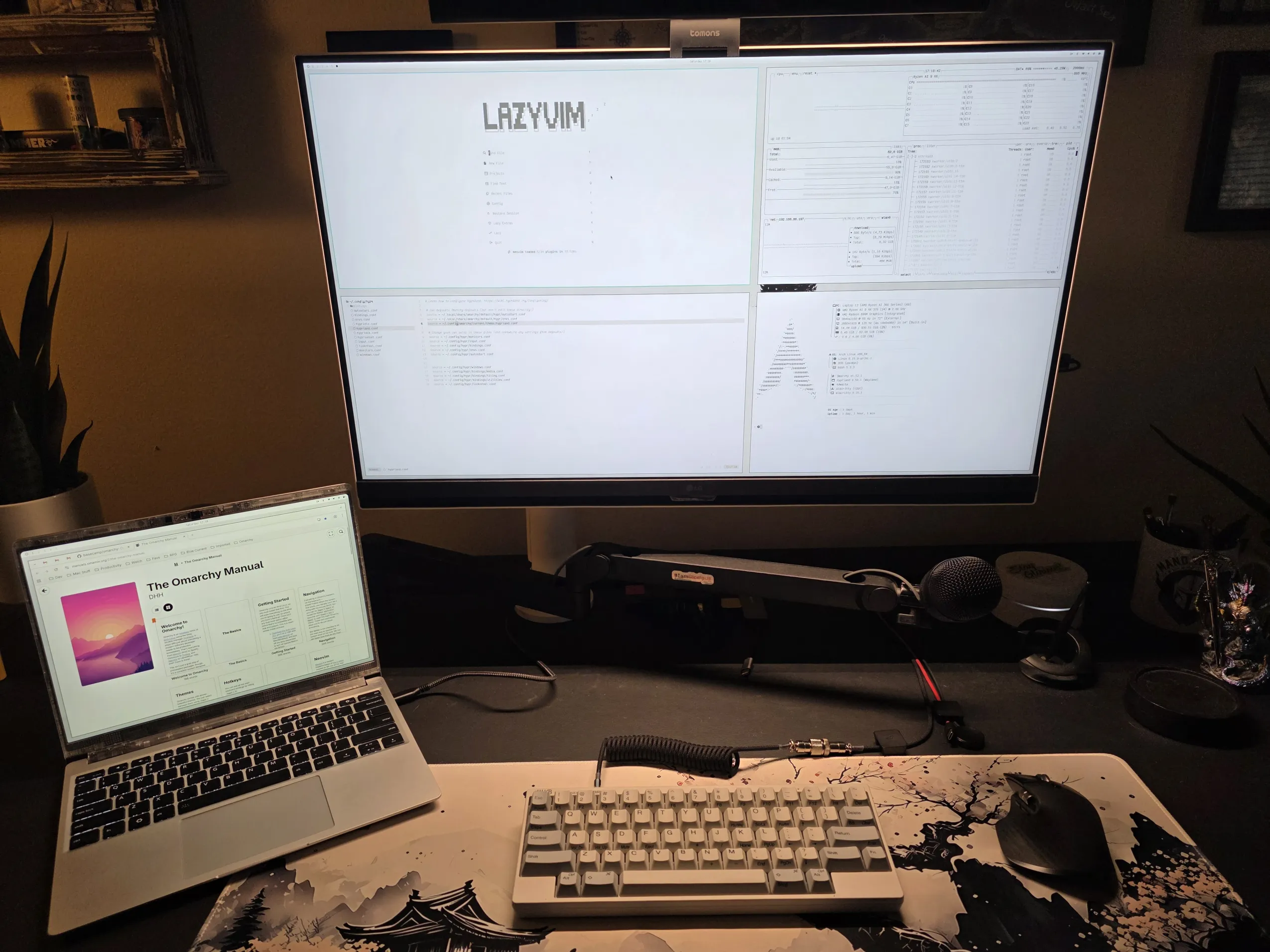 Omarchy workstation