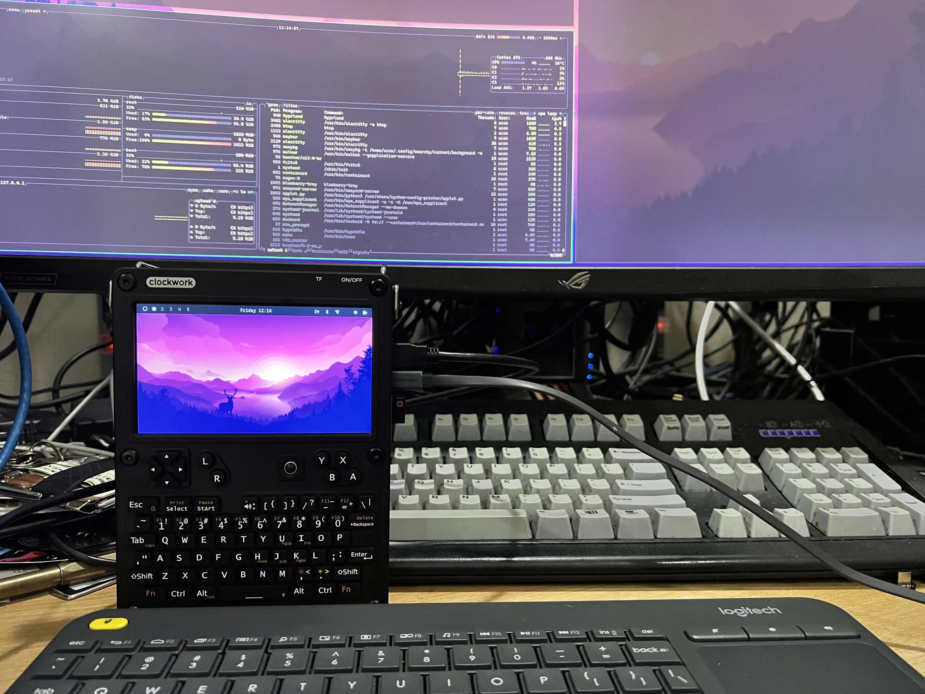 Omarchy workstation
